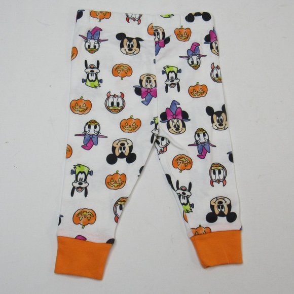 Mickey Mouse And Friends Halloween Boy/Girl Unisex Cotton Pajama Set 2 Piece - Picture 3 of 4